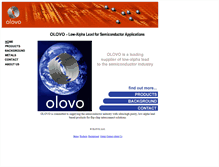 Tablet Screenshot of olovo.com